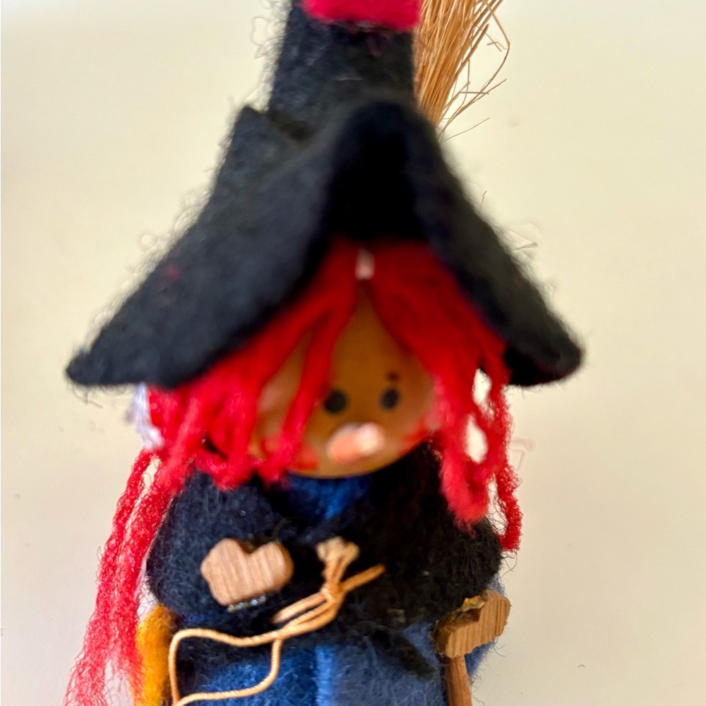 Travel Souvenirs Dolls in National Costumes Lot Of 3 Laplander Doll Witch Doll